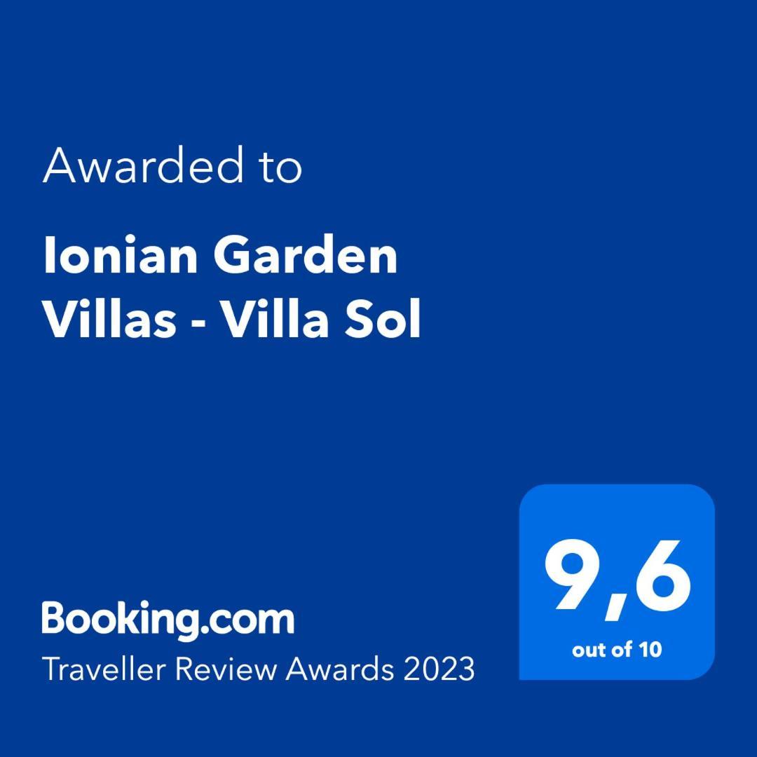 Ionian Garden Villas - Villa Sol Benitses  Exterior foto